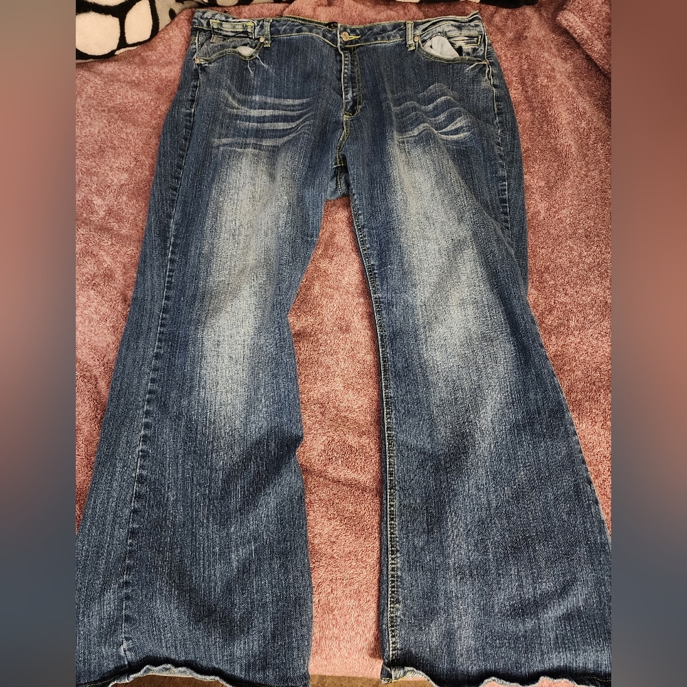 Toxic jeans. Wide leg. Size 24